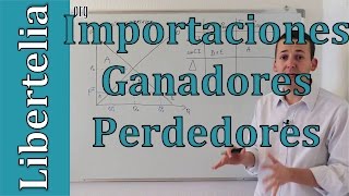 Importaciones Quién gana y quién pierde  Comercio Internacional  Microeconomía  Liberteliaorg [upl. by Tammara]