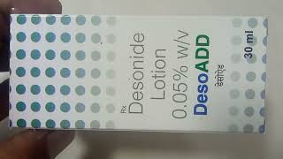 Desoadd Lotion  Desonide Lotion 005  Desoadd Lotion Uses Side effects Benefit Review Hindi [upl. by Neiht]