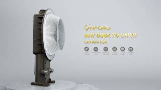 Onforu 60W Dusk to Dawn LED Barn Light [upl. by Nytsirk113]