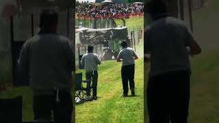 Thruxton BTRC 9th July 2023 Neil Yates race 4 truck crash multi angle amp slow motion [upl. by Schulein]