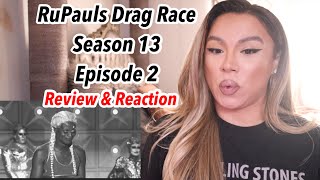 Rupauls Drag Race Season 13 Episode 2 Review and Reaction  Condragulations [upl. by Jeggar]