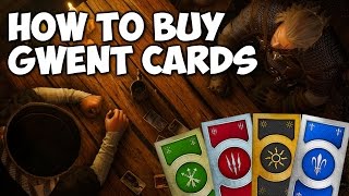 How to Buy the Physical Gwent Card Sets  Witcher 3 Blood and Wine Expansion [upl. by Milton992]