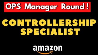 Amazon Controllership Specialist HYD Ops Round Questions And Answers 2021 [upl. by Kaila]