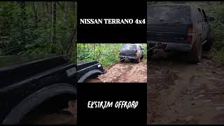 MODIFIKASI NISSAN TERRANO 4X4 OFFROAD INDONESIA [upl. by Aniela]