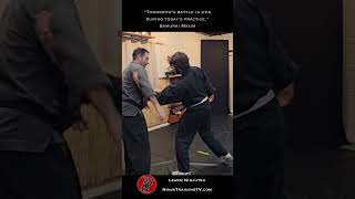 Passing and Capture Drill shorts ninja samurai martialarts [upl. by Arodaeht]