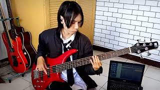 Kenshi Yonezu  KICK BACK Bass Cover by Dhoni [upl. by Berl]