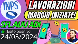 INPS MAGGIO🔴LAVORAZIONI SFL ADI AUU✅BONUS 460€ CARTA DEDICATA a teNASPI [upl. by Court]