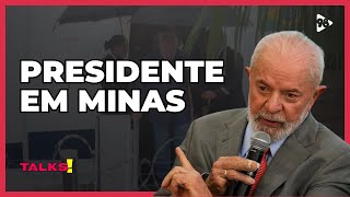 LULA DESEMBARCA em MINAS e faz VISITAS a CIDADES GOVERNADAS pelo PT no ESTADO [upl. by Isolt]