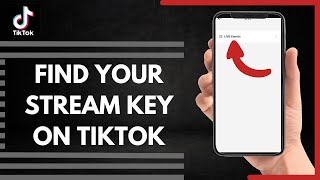 How To Find Your Stream Key On TikTok [upl. by Euqnimod]