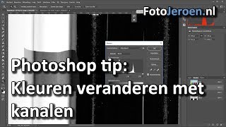 Kleur veranderen met kanalen Photoshop [upl. by Aryl473]