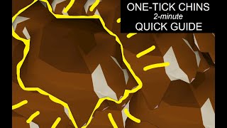 OSRS One Tick Chinchompa Hunter Quick Guide [upl. by Quirita458]