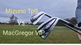 Nicklaus Vs Faldo 3 Hole Irons only match at Belleisle Ayr Mizuno Tp9 irons vs MacGregor VIP irons [upl. by Haroved172]