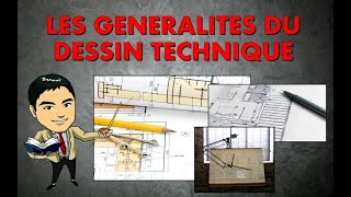 Les généralités du dessin technique COURS [upl. by Hallsy]