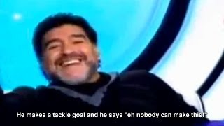 Maradona laughs at Cristiano Ronaldo English Sub [upl. by Elocaj]