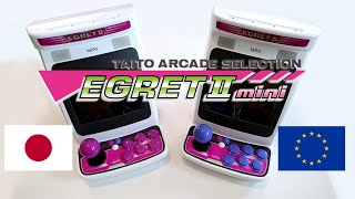 Taito Egret II mini  Test et comparatif des deux versions [upl. by Nivlam280]