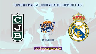 U18M JOVENTUT BADALONA vs REAL MADRID Torneo Junior Ciudad de L´Hospitalet 2023 [upl. by Nelia523]