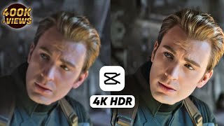 How to convert low quality video to 4k in easy way  Capcut 4K Quality Tutorial step by step capcut [upl. by Slifka]