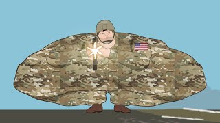 Obese Soldiers in War [upl. by Scarlet258]