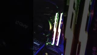 CPU and case fans not spinning LED working CPUVRAM led light [upl. by Ramas]