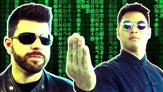 MATRIX FIGHT Sari vs Chris Action Comedy [upl. by Norak]