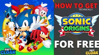 HOW TO GET SONIC ORIGINS FOR FREE [upl. by Dagley]