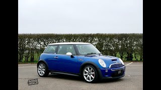 R53 MINI COOPER S 2005 HYPER BLUE  KEEPITMINI [upl. by Sheffy]