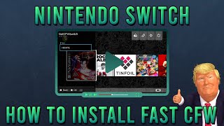 Nintendo Switch How To Install Fast CFW Overlay 2023 [upl. by Daniele]