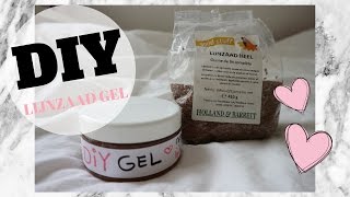 DIY  LIJNZAAD GEL VOOR KRULLEN 😍  By Alyssarxs [upl. by Yeblehs]