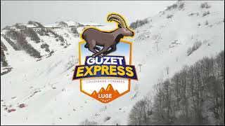 Guzet Express lhiver  luge sur rail [upl. by Dorine]