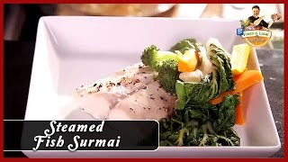 Steamed Fish Recipe Surmai with Fresh Vegetables  Chef Vicky Ratnani  Indian Style Food Recipes [upl. by Alvita41]