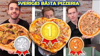 Vi besöker dom 3 BÄSTA pizzeriorna i Sverige [upl. by Hines684]