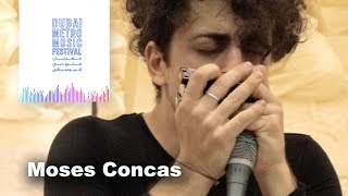 Dubai Metro Music Festival  Moses Concas Beatbox Harmonica Italy [upl. by Blaine]