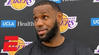 LeBron talks favorite Denzel movies Oladipos album and playing with Lance Stephenson  NBA Sound [upl. by Aklam]