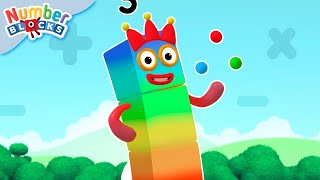 Amusant à compter pour la rentrée scolaire  Apprendre à Compter  ​Numberblocks en français [upl. by Spillihp]