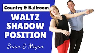 Country Waltz Dance 🤠The Chasse to Shadow Position [upl. by Haya]