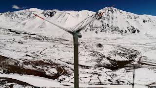 Working on the highest wind turbine in the world [upl. by Lucic]