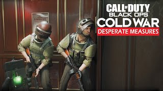 Call of Duty Black Ops Cold War 2020 PC Gameplay quotDESPERATE MEASURESquot [upl. by Nibaj]