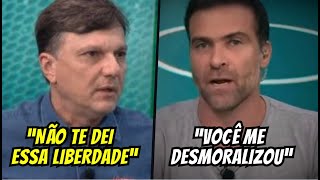 EITA Mauro Cezar e Pilhado DISCUTEM e TROCAM FARPAS ao vivo em programa esportivo react [upl. by Domph]