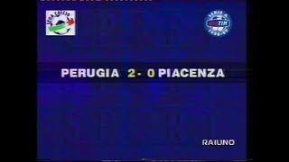 SERIE A 19981999 PERUGIA  PIACENZA 20 [upl. by Yenatirb]