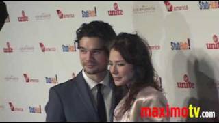 LYNN COLLINS and STEVEN STRAIT at 3rd Annual quotROCK THE KASBAHquot [upl. by Marquita]