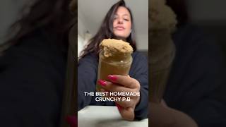 HOMEMADE CRUNCHY PB 🥜healthy recipe pb food snacks shorts [upl. by Allys]