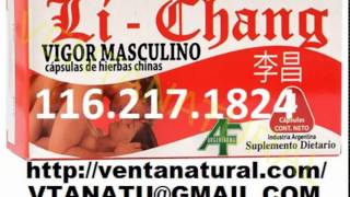 lí chang es un POTENCIADOR SEXUAL TOTALMENTE DE ORIGEN NATURAL 1162171824 [upl. by Rolland]