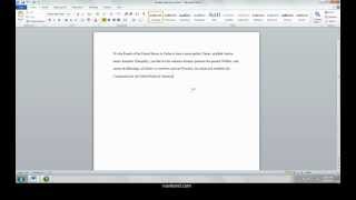 How to Double Space in Microsoft Word [upl. by Eisak]