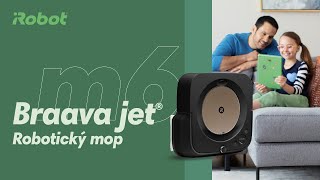 Robotický mop iRobot Braava jet m6 Černý  iRobot Česká republika 🟢 [upl. by Oric57]