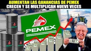 Se disparan las ganancias de Pemex niveles récord no vistas desde hace 18 años debido al petróleo [upl. by Eimaraj]