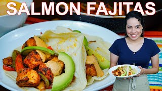 SALMON Fajitas Tacos  Villa Cocina [upl. by Courtnay]