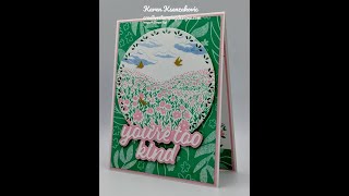 Stampin Up Fields In Bloom [upl. by Accemahs]