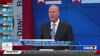 Kevin Faulconer on minimum wage [upl. by Rakso]