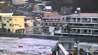 Japan Tsunami 3112011 unedited Part 1 [upl. by Ynnij746]