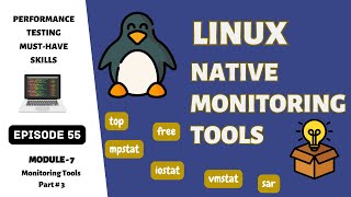 Ep 55  M Tools  Mastering Linux Native Monitoring Tools [upl. by Durrell]